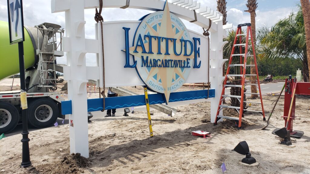 image of a Development's Entry Sign